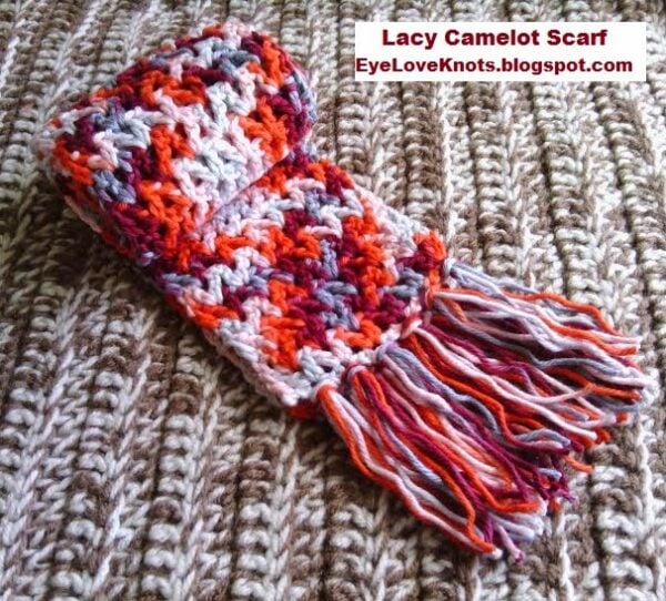 Lacy Veronica Child Scarf by EyeLoveKnots