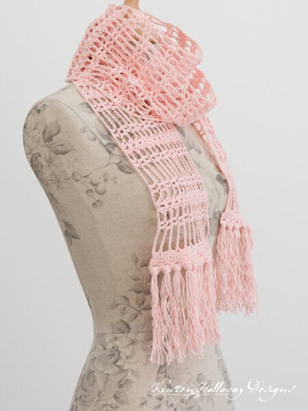 Simply Lace Scarf by Kirsten Halloway Designs