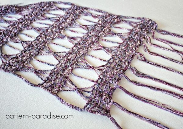 Spangle Wrap Super Scarf by Pattern Paradise