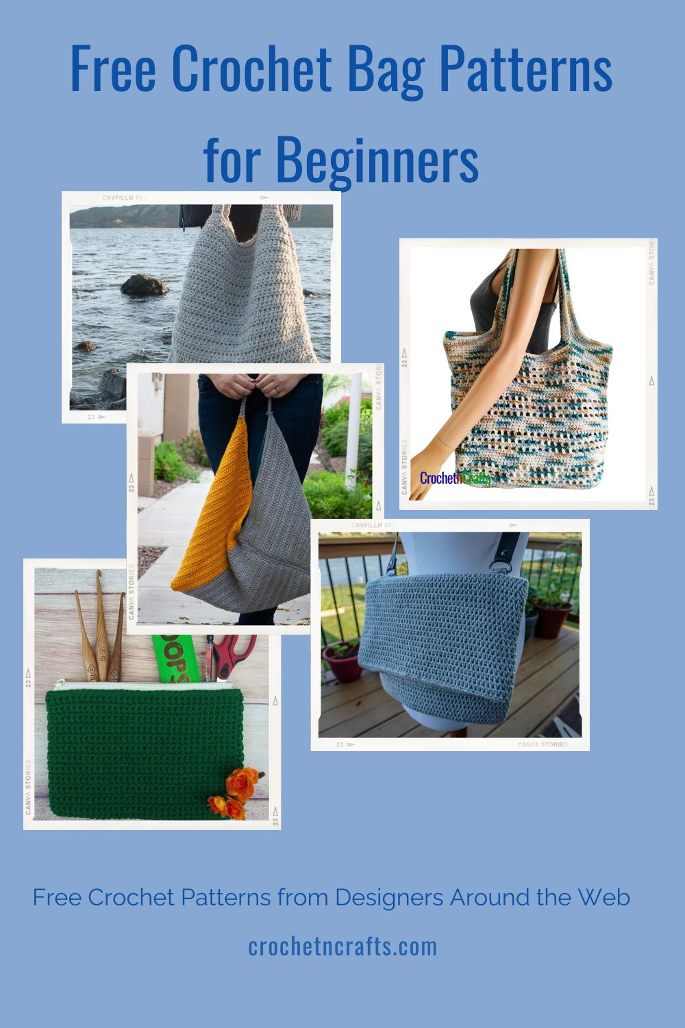 Free Crochet Bag Patterns for Beginners - CrochetNCrafts