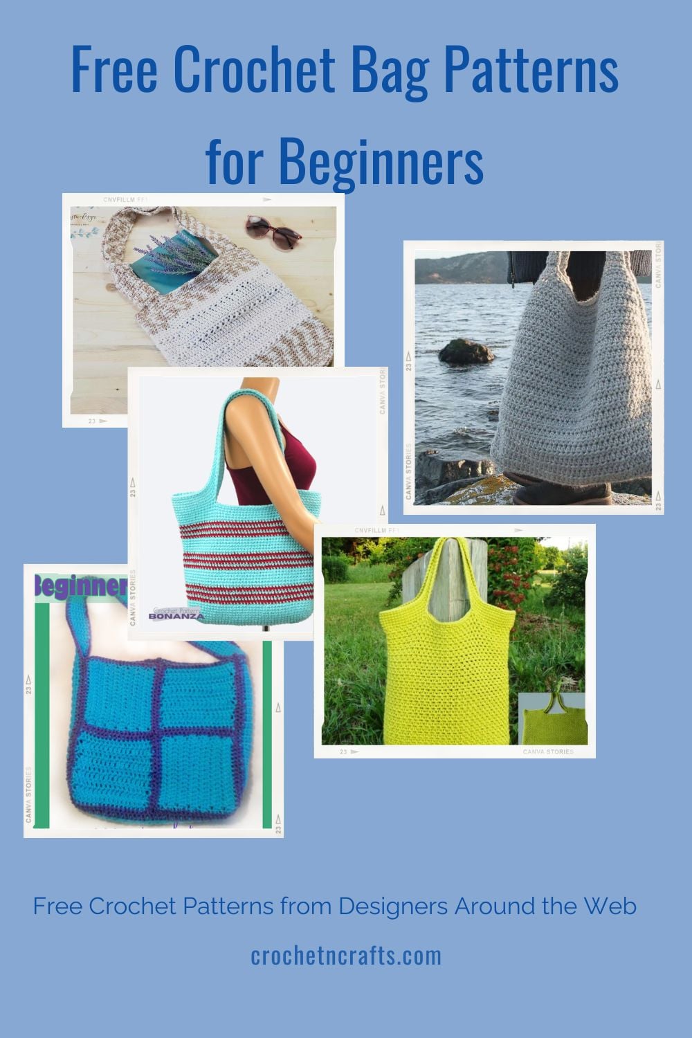 Free Crochet Bag Patterns for Beginners - CrochetNCrafts