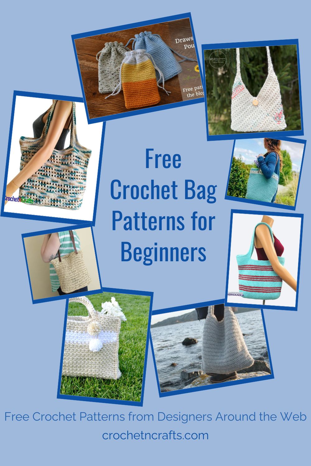 Free Crochet Bag Patterns for Beginners - CrochetNCrafts