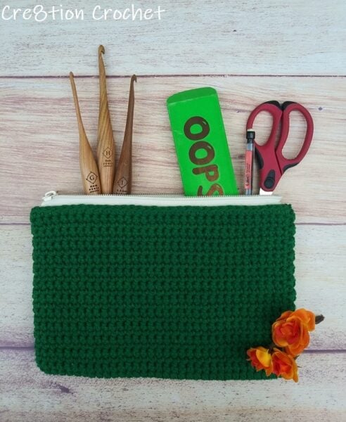 Shay Cosmetic Bag or Hook Case by Cre8tion Crochet