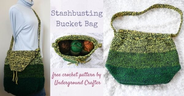 Stashbusting Bucket Bag by Underground Crafter