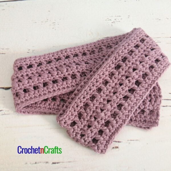 Crochet Head Scarf Pattern - Dayana