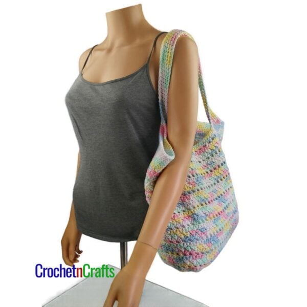 Crochet Cotton Tote Bag Pattern - Ambler