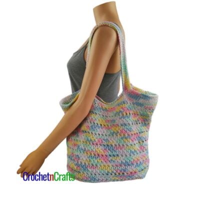 Crochet Cotton Tote Bag Pattern - Ambler