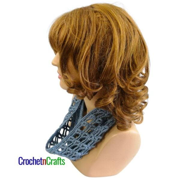 Lightweight Crochet Cowl Pattern - Vivi
